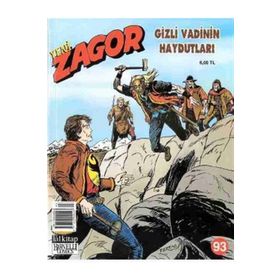 Yeni Zagor Sayı: 93 Gizli Vadinin Haydutları - Mauro Boselli Raffaele della Monica