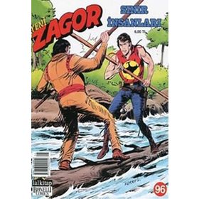 Yeni Zagor Sayı: 96 Sınır İnsanları - Luigi Mignacco Alessandro Chiarolla