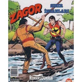 Yeni Zagor Sayı: 96 Sınır İnsanları - Luigi Mignacco Alessandro Chiarolla