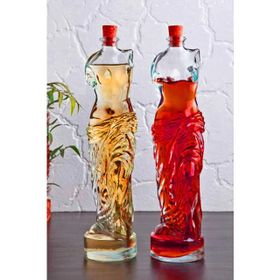Yeni11 200 ml Venüs Yağdanlık Kadın Figürlü Sirkelik Sosluk