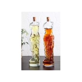 Yeni11 700 ml 2'li Set Venüs Yağdanlık Kadın Figürlü Sirkelik Sosluk