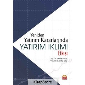 Yeniden Yatırım Kararlarında Yatırım İklimi Etkisi - Sabiha Kılıç