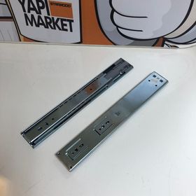 Yeniler 45x300 mm Frenli Teleskopik Bilyalı Ray