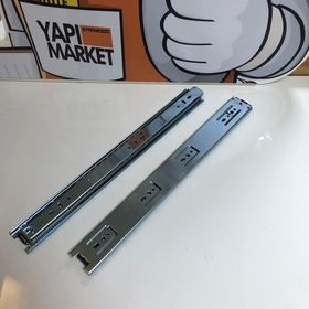 Yeniler 45x400 mm Teleskopik Bilyalı Ray