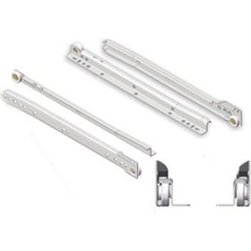 Yeniler JOYRAY018 Beyaz 40 cm Klasik Kızaklı Dolap Çekmece Rayı