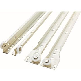 Yeniler JOYRAY018 Beyaz 40 cm Klasik Kızaklı Dolap Çekmece Rayı