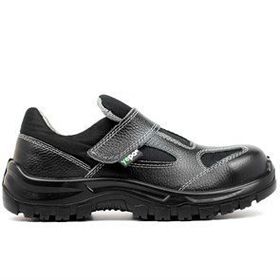 Yepa 1453 Siyah Hakiki Deri Unisex İş Ayakkabısı
