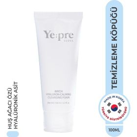 Ye:pre Birch Hyaluron Calming Foam Huş Ağacı Özü Hyaluronic Acid Kore 100 ml Nemlendirici Yüz Temizleme Jeli