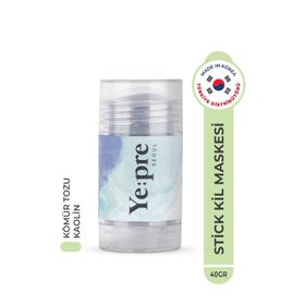 Ye:pre Kaolin Purifying Mud Stick Mask Siyah Nokta Temizleyici Sebum Dengeleyici Kore 40 gr Kil Maskesi