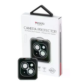 Yesido iPhone 14 WB27 Mavi Metal Kamera Lens