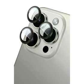 Yesido iPhone 16 Pro Max WB52 Siyah Metal Kamera Lens