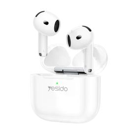 Yesido TWS32 BT 5.4 Beyaz Aktif Gürültü Engelleyici Özellikli Kablosuz Airpods Kulaklık