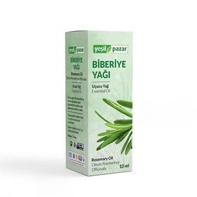 Yeşil Pazar 10 ml Bitkisel Sabit Biberiye Yağı