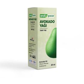 Yeşil Pazar 20 ml Bitkisel Sabit Avokado Yağı