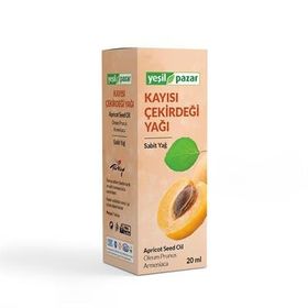 Yeşil Pazar 20 ml Bitkisel Sabit Kayısı Çekirdeği Yağı