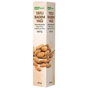 Yeşil Pazar 250 ml Bitkisel Sabit Tatlı Badem Yağı