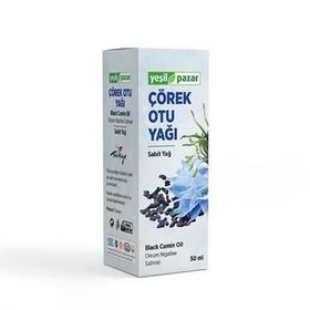 Yeşil Pazar 50 ml Bitkisel Sabit Çörekotu Yağı