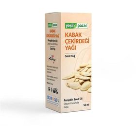 Yeşil Pazar 50 ml Bitkisel Sabit Kabak Çekirdeği Yağı