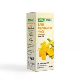 Yeşil Pazar 50 ml Bitkisel Sabit Sarı Kantaron Yağı
