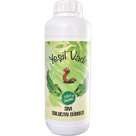 Yeşil Vadi 1 lt Sıvı Solucan Gübresi