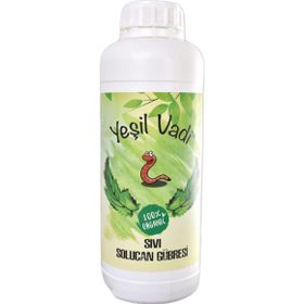 Yeşil Vadi 1 lt Sıvı Solucan Gübresi