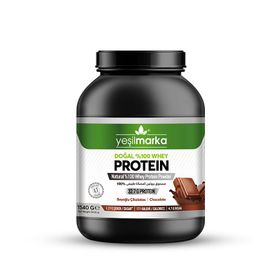 Yeşilmarka 1540 gr Doğal Whey Beyoğlu Çikolatası Protein Tozu