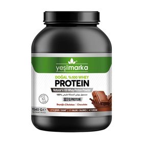 Yeşilmarka 1540 gr Doğal Whey Beyoğlu Çikolatası Protein Tozu