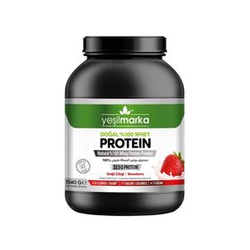 Yeşilmarka 1540 gr Doğal Whey Ereğli Çileği Protein Tozu