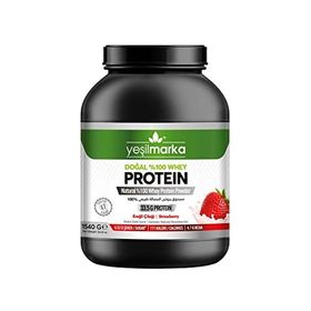 Yeşilmarka 1540 gr Doğal Whey Ereğli Çileği Protein Tozu