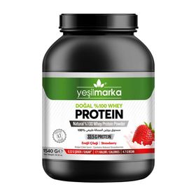Yeşilmarka 1540 gr Doğal Whey Ereğli Çileği Protein Tozu