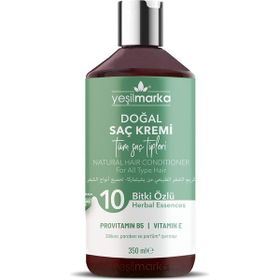 Yeşilmarka 350 ml Doğal Saç Kremi