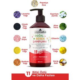 Yeşilmarka 400 ml Çilek Bebek Şampuanı