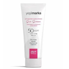Yeşilmarka 50 ml 50 SPF Leke Karşıtı Aydınlatıcı Güneş Kremi