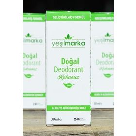Yeşilmarka 50 ml Doğal Kokusuz Deodorant