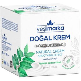 Yeşilmarka 50 ml Doğal Pürüzsüzleştirici Krem