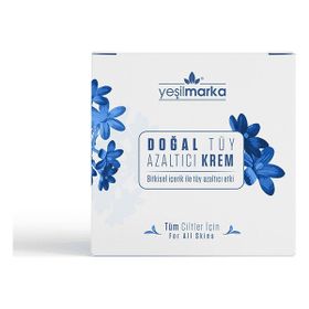 Yeşilmarka 50 ml Doğal Tüy Azaltıcı Krem