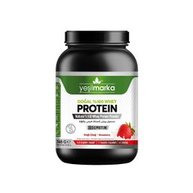 Yeşilmarka 748 gr Doğal Whey Ereğli Çileği Protein Tozu