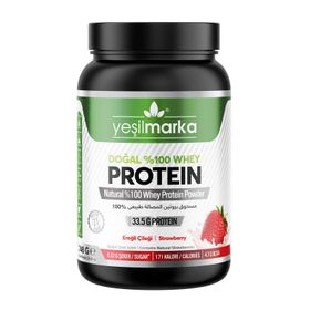 Yeşilmarka 748 gr Doğal Whey Ereğli Çileği Protein Tozu
