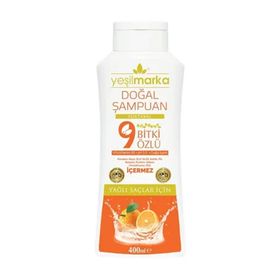 Yeşilmarka 9 Bitki Özlü Doğal Yağlı Saçlar İçin 400 ml Şampuan