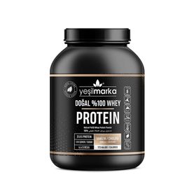 Yeşilmarka Çikolata Vanilya 1540 gr Doğal Whey Protein Tozu