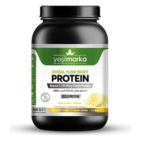 Yeşilmarka Doğal Whey Anamur Muzu 748 gr Protein Tozu
