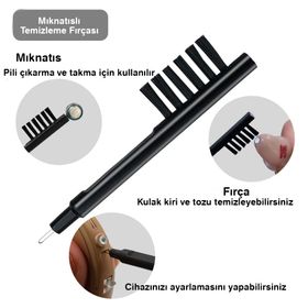Yesmed Mıknatıslı İşitme Cihazı Temizleme Fırçası
