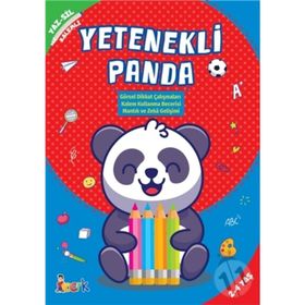 Yetenekli Panda Yaz Sil Kalemli Kitap - Bıcırık Yayınları