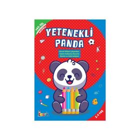 Yetenekli Panda Yaz Sil Kalemli Kitap - Bıcırık Yayınları