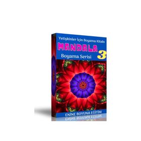 Yetişkinler İçin Boyama Kitap Serisi-3 Enine Boyuna Eğitim