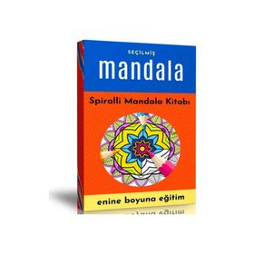 Yetişkinler İçin Seçilmiş Mandala Kitabı Enine Boyuna Eğitim