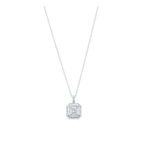 Yetkin Diamond 0.06 Karat Pırlanta Baget Kolye