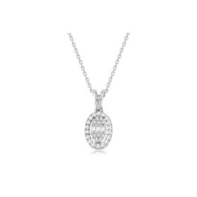 Yetkin Diamond 0.06 Karat Pırlanta Baget Kolye