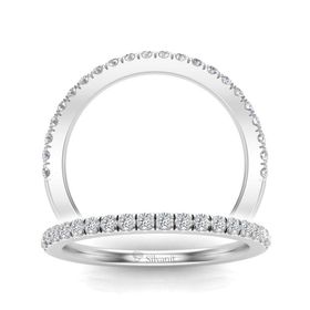 Yetkin Diamond 0.20 Karat Pırlanta Yarımtur Yüzük