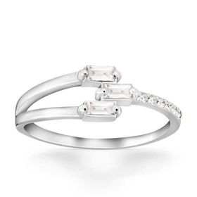 Yetkin Diamond 0.25 Karat Pırlanta Baget Yüzük